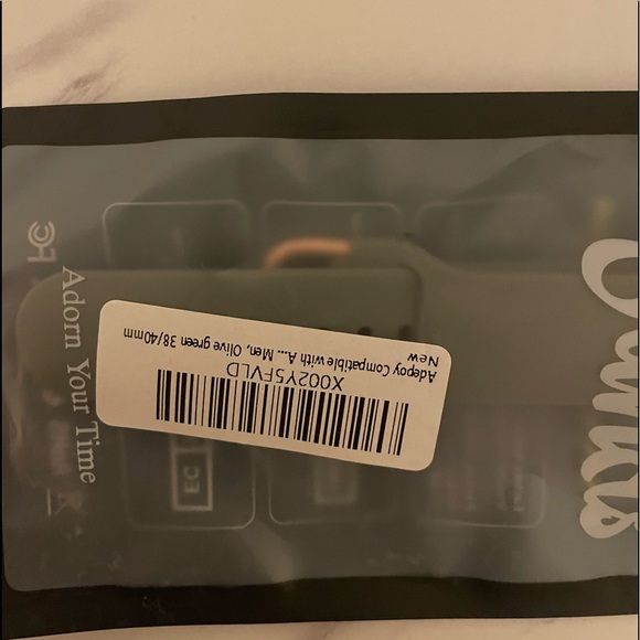 ⭐️B1G1FREE⭐️ NWT olive green Apple Watch band 38/40/41 mm - Picture 5 of 5
